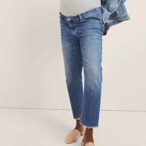 HATCH maternity boyfriend jeans